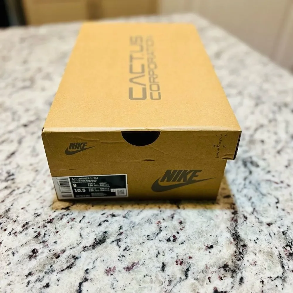 Nike Air Trainer 1 SP “Travis Scott Grey Haze” Size:9M
